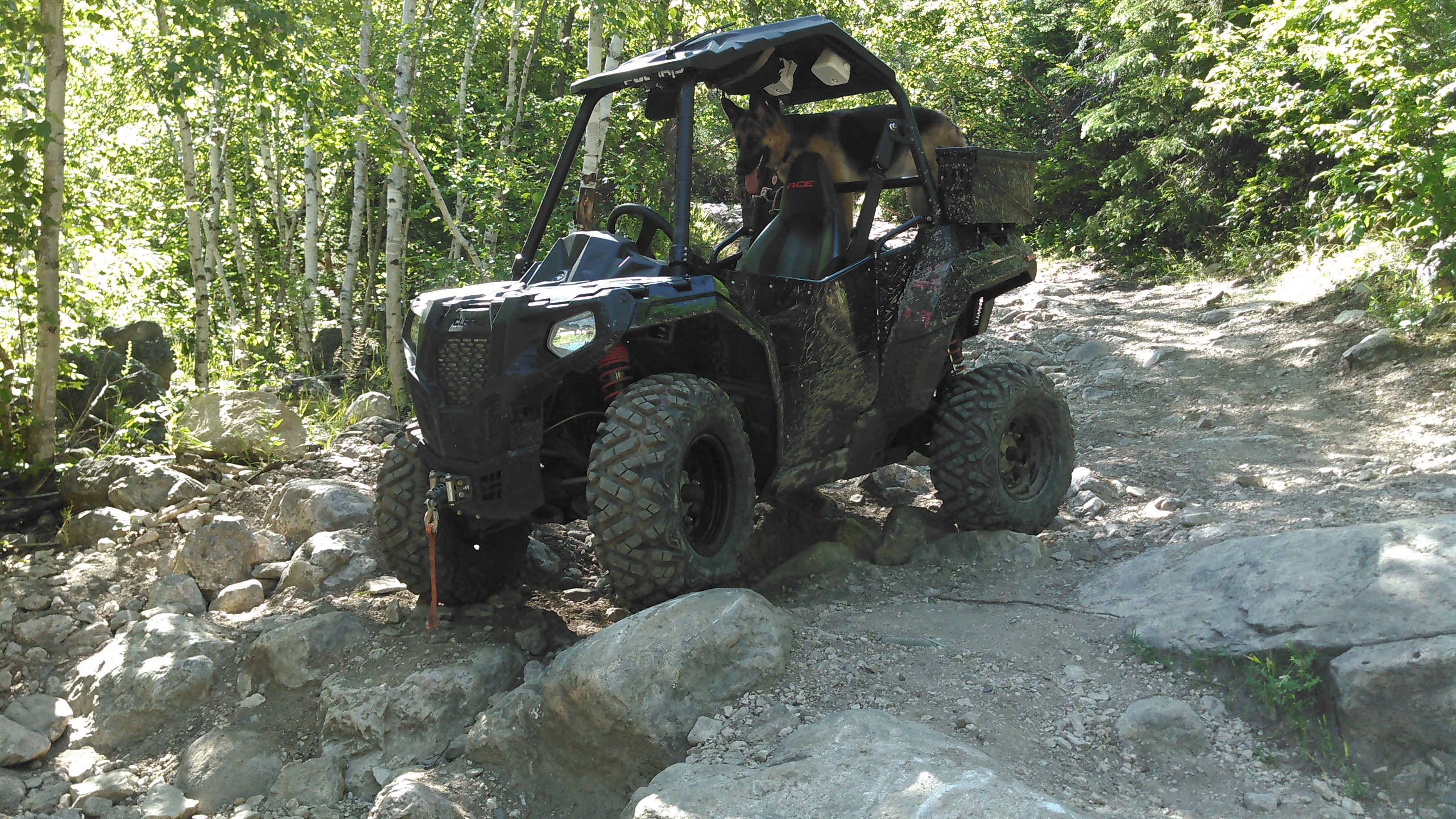 Polaris Ace Rock Crawling Tires Polaris Ace Rock Crawling Tires